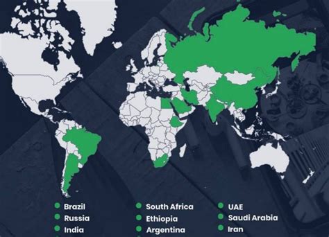 Lallargamento Dei Brics Lalba Di Un Mondo Nuovo