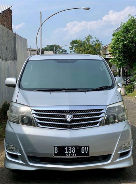 TDP 30JT TOYOTA ALPHARD 2 4 ASG PREMSOUND 2006 ISTIMEWA Mobil Bekas