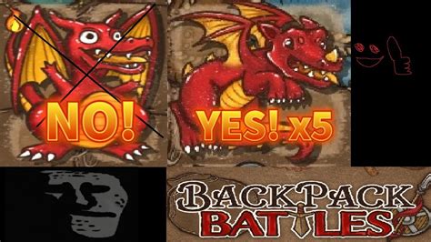 Backpack Battles 5 Dragons Save The Ranked Elo Youtube