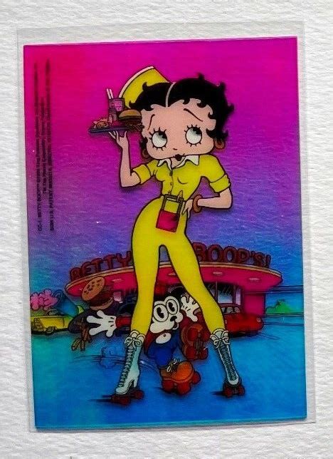 Krome Betty Boop The Pinups Cc Chromium Clear Insert Chase Card