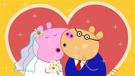 Drawing Peppa Pig Gets Married Peppa Wedding Day With Boyfriend Pedro