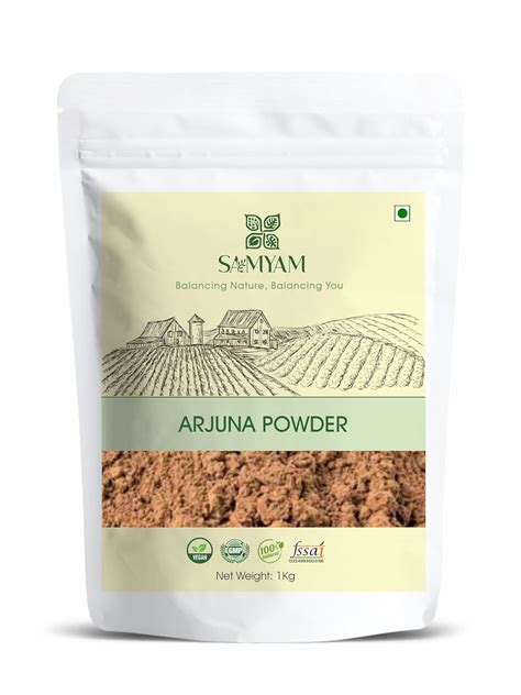 Samyam Arjuna Bark Powder Kg Pack Ayurvedic Supplement Terminalia