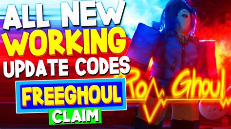 NEW ALL WORKING CODES In RO GHOUL CODES ROBLOX RO GHOUL CODES YouTube