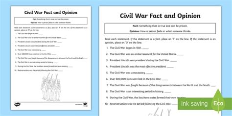 Free Reconstruction After The Civil War Worksheet Download Free