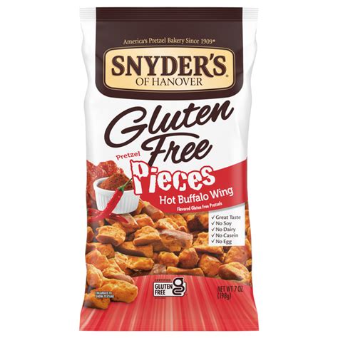 Save On Snyder S Of Hanover Pretzel Pieces Hot Buffalo Wing Gluten Free