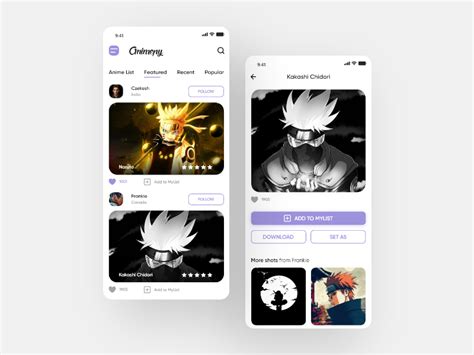 Animepy Anime Wallpaper App By Ajay Umat On Dribbble