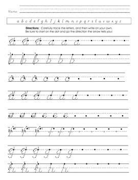 D'nealian Cursive Handwriting Worksheets Printable – Kidsworksheetfun