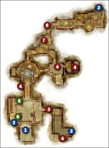 M1 1 Vigils Keep Inner Part Maps Dragon Age Origins Awakening