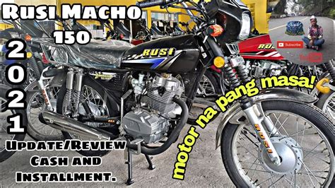 Rusi Macho 150 2021 Update Reviewcash And Installmentmotor Na Pang