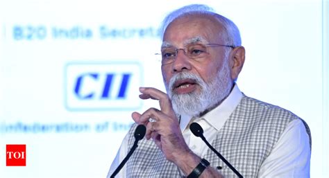 Modi Pm Modi Addresses B20 Summit India 2023 Key Points India News