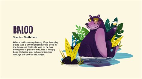 Jungle Book Main Characters :: Behance