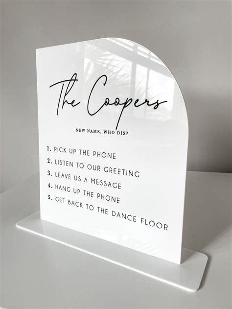 Audio Guest Book Sign Custom Wedding Signage Phone Etsy Canada