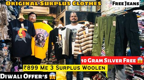 Original Surplus Clothes Diwali Offers Woolen Original