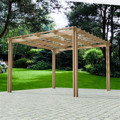 Plans for Wooden Garden Pergola 12ft X 12ft DIY Digital Woodwork Plans ...