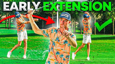 3 Drills To Fix Early Extension In Your Golf Swing Youtube