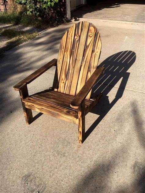 Diy Pallet Adirondack Chairs Set Easy Pallet Ideas