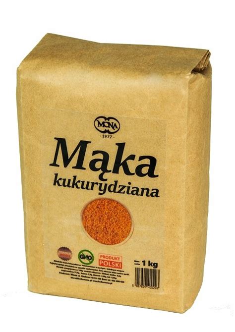 Mąka Kukurydziana Premium 1 Kg Mona Bezglutenowa MONA Sklep EMPIK