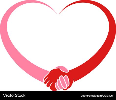 Hand Holding A Heart Vector