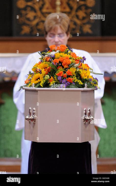 April Jones funeral Stock Photo - Alamy