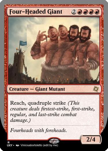 Four Headed Giant Rcustommagic