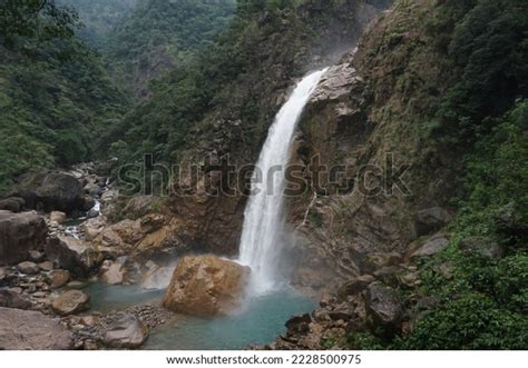 Rainbow Falls Cherrapunji Meghalaya Stock Photo 2228500975 | Shutterstock