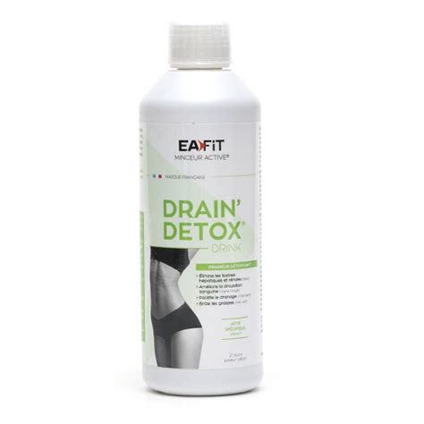 Eafit Drain Detox Drink 500 ml Draineur Détox foie et reins