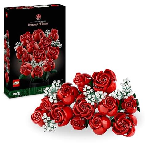 Idea San Valentino Lego Bouquet Di Rose Per Sorprendere Con Fiori