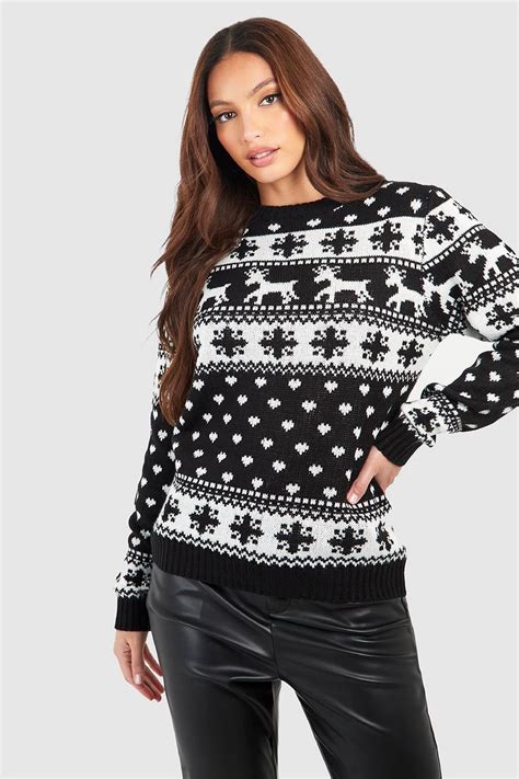 Women's Christmas Sweaters | Women's Ugly Christmas Sweaters | boohoo USA