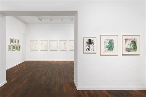 Carroll Dunham Works On Paper 2023 Galerie Max Hetzler