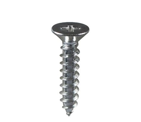 STAINLESS STEEL PHILLIPS FLAT HEAD SHEET METAL SCREWS (304) - Bolts N ...