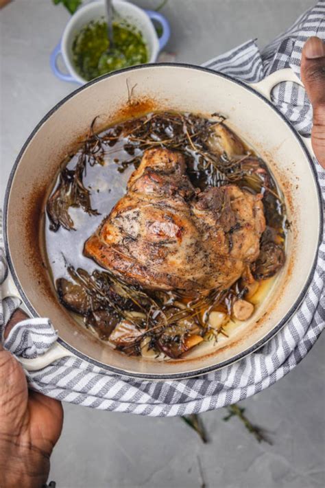 Slow Roasted Lamb Shoulder - The Dinner Bite