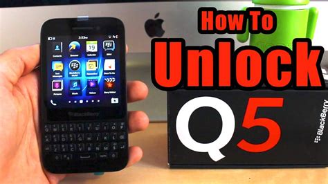 How To Unlock Blackberry Q5 Learn How To Unlock Blackberry Q5 Youtube