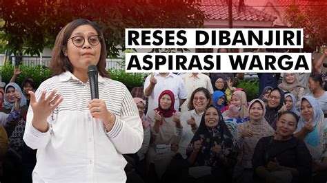 Anggota Dprd Banten Maretta Dian Arthanti Dibanjiri Aspirasi Warga