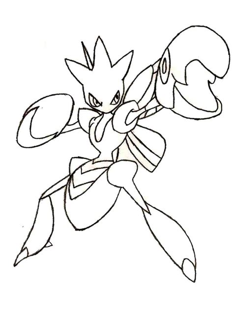 Scizor Pokemon Coloring Page Coloring Pages The Best Porn Website