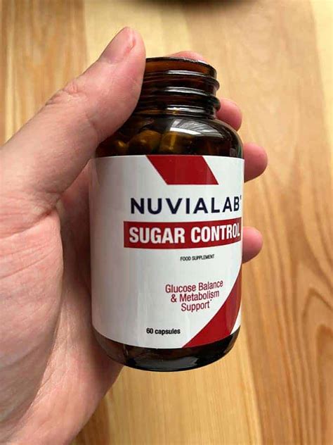 NuviaLab Sugar Control un supplément pour aider à normaliser les