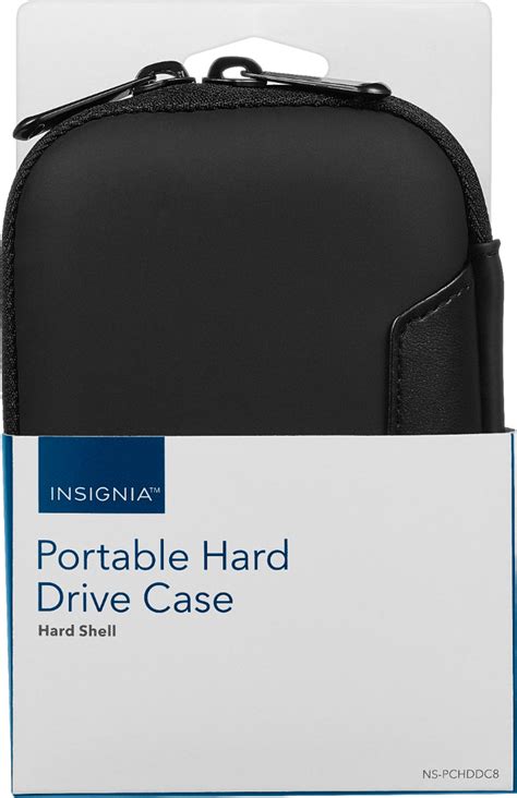 Best Buy Insignia Portable Hard Drive Case Black Ns Pchddc