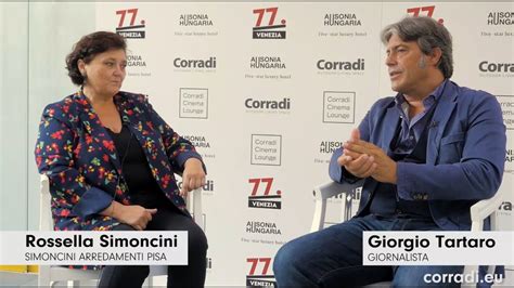 Venezia 77 Intervista A Rossella Simoncini YouTube