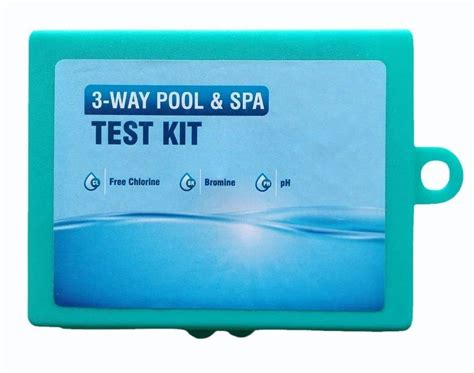 Green (Base) ABS Plastic PH Chlorine Swimming Pool Test Kit, Size: 15 ...