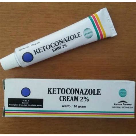 Jual Ketoconazole Krim Gram Ketoconazole Cream Box Shopee Indonesia