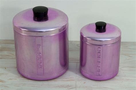 Vintage Lavender Canister Set By Vintagediana72 On Etsy 1800