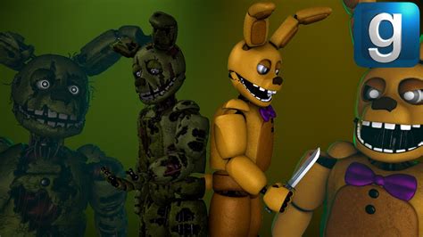 Gmod Fnaf Spring Stylized Sinister Scorch Nightmare Springtrap Pill