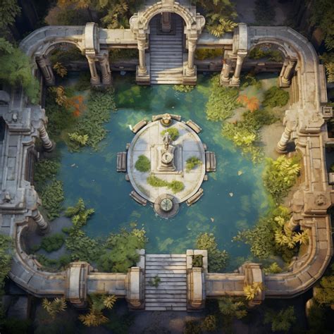 temple battle maps dnd battlemap pathfinder dd battlemap