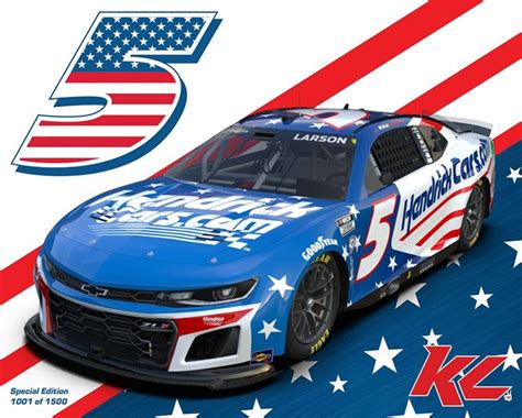 Patriotic Paint Scheme To Honor Inspirational Fallen Hero In Charlotte