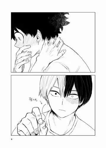 My Hero Academia Doujinshi Todoroki X Midoriya Kimi No Shiranai