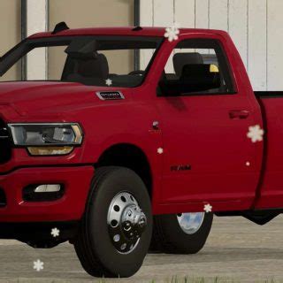 2020 Ram 3500 Single Cab Long Bed V2 0 0 0 LS22 Mod LS25 Mods