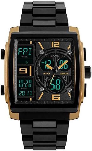 Tonshen Montre Bracelet Hommes Sport Digital Analogique Quartz M