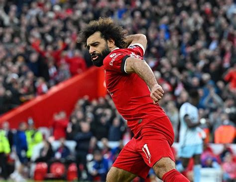 موقع بطولات ردود أفعال جماهير ليفربول بعد تألق محمد صلاح أمام