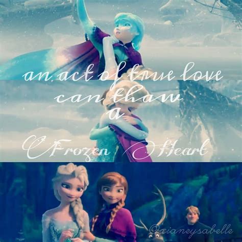 An Act Of True Love Can Thaw A Frozen Heart By Pegasisterxiane13 On Deviantart