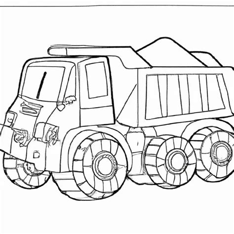 Caminhão Para Pintar - Desenhos GRÁTIS de Caminhão Rebaixado para Imprimir e Colorir/Pintar