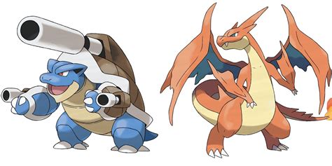 Charizard Vs Blastoise